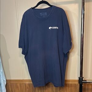 Costa Men's Deep Blue Short Sleeve Tee